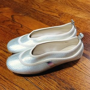 HOGAN Gold Snakeskin Slip-on Size US 5-5 1/2 ( EU 35 1/2)